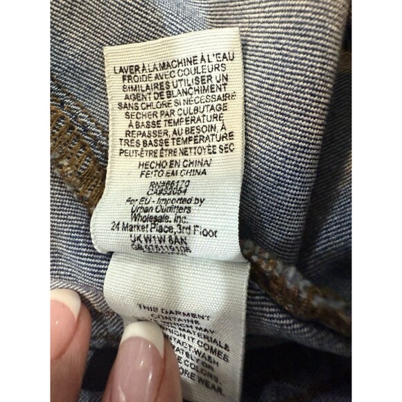 Free People Penny Pull-On Flare Jeans Light Wash High Rise Stretch Size 28 - Picture 7 of 7